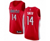 Women's Nike Washington Wizards #14 Jason Smith Red Swingman Jersey - Earned Edition