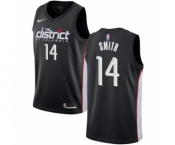 Women's Nike Washington Wizards #14 Jason Smith Swingman Black NBA Jersey - City Edition
