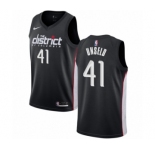 Women's Nike Washington Wizards #41 Wes Unseld Swingman Black NBA Jersey - City Edition