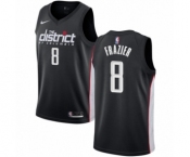 Women's Nike Washington Wizards #8 Tim Frazier Swingman Black NBA Jersey - City Edition