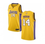 Youth Nike Los Angeles Lakers #14 Brandon Ingram Swingman Gold Home NBA Jersey - Icon Edition