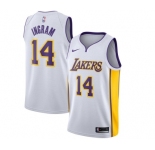 Youth Nike Los Angeles Lakers #14 Brandon Ingram Swingman White NBA Jersey - Association Edition