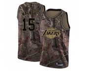 Youth Nike Los Angeles Lakers #15 Moritz Wagner Swingman Camo Realtree Collection NBA Jersey