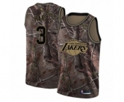 Youth Nike Los Angeles Lakers #3 Josh Hart Swingman Camo Realtree Collection NBA Jersey