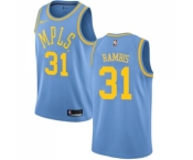 Youth Nike Los Angeles Lakers #31 Kurt Rambis Swingman Blue Hardwood Classics NBA Jersey