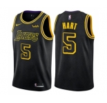 Youth Nike Los Angeles Lakers #5 Josh Hart Swingman Black NBA Jersey - City Edition