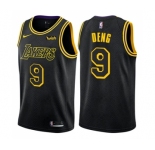 Youth Nike Los Angeles Lakers #9 Luol Deng Swingman Black NBA Jersey - City Edition