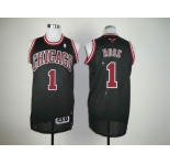 nba chicago bulls #1 rose black[revolution 30]