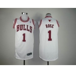 nba chicago bulls #1 rose white[revolution 30]