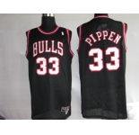 nba chicago bulls #33 pippen black