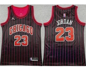 Youth Chicago Bulls #23 Michael Jordan Black City Edition Stitched Basketball Jersey