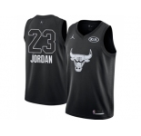 Youth Nike Chicago Bulls #23 Michael Jordan Black NBA Jordan Swingman 2018 All-Star Game Jersey