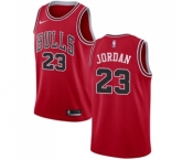 Youth Nike Chicago Bulls #23 Michael Jordan Swingman Red Road NBA Jersey - Icon Edition