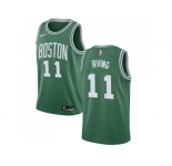 Men Nike Boston Celtics #11 Kyrie Irving Green NBA Swingman Jersey