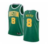 Men's Boston Celtics #8 Kemba Walker Green Swingman Jersey - Earned Edition