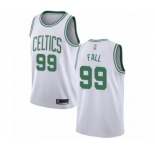 Men's Boston Celtics #99 Tacko Fall Authentic White Basketball Jersey - Association Edition