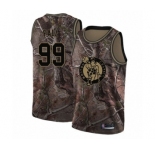 Men's Boston Celtics #99 Tacko Fall Swingman Camo Realtree Collection Basketball Jersey