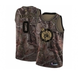 Men's Nike Boston Celtics #0 Robert Parish Swingman Camo Realtree Collection NBA Jersey