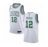 Men's Nike Boston Celtics #12 Terry Rozier Authentic White NBA Jersey - Association Edition