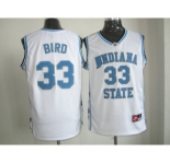 nba boston celtics #33 bird white