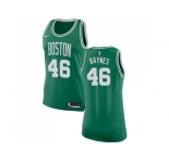 Women Nike Boston Celtics #46 Aron Baynes Green NBA Swingman Icon Edition Jersey