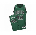 Women's Adidas Boston Celtics #42 Al Horford Swingman Green(Black No.) Alternate NBA Jersey