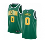 Women's Nike Boston Celtics #0 Robert Parish Green Swingman Jersey - Earned Edition
