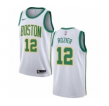 Women's Nike Boston Celtics #12 Terry Rozier Swingman White NBA Jersey - City Edition