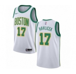 Women's Nike Boston Celtics #17 John Havlicek Swingman White NBA Jersey - City Edition
