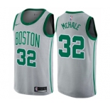 Women's Nike Boston Celtics #32 Kevin Mchale Swingman Gray NBA Jersey - City Edition