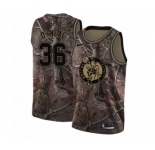 Women's Nike Boston Celtics #36 Shaquille O'Neal Swingman Camo Realtree Collection NBA Jersey