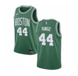 Women's Nike Boston Celtics #44 Danny Ainge Swingman Green(White No.) Road NBA Jersey - Icon Edition