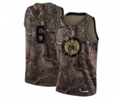 Women's Nike Boston Celtics #6 Bill Russell Swingman Camo Realtree Collection NBA Jersey
