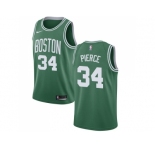 Youth Nike Boston Celtics #34 Paul Pierce Green NBA Swingman Icon Edition Jersey