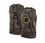 Men's Nike Los Angeles Clippers #2 Shai Gilgeous-Alexander Swingman Camo Realtree Collection NBA Jersey