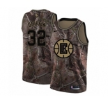 Men's Nike Los Angeles Clippers #32 Blake Griffin Swingman Camo Realtree Collection NBA Jersey