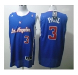 nba los angeles clippers #3 paul blue-1(revolution 30 swingman)
