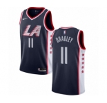 Women's Nike Los Angeles Clippers #11 Avery Bradley Swingman Navy Blue NBA Jersey - City Edition
