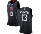 Women's Nike Los Angeles Clippers #13 Jerome Robinson Swingman Black NBA Jersey Statement Edition