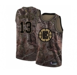 Women's Nike Los Angeles Clippers #13 Jerome Robinson Swingman Camo Realtree Collection NBA Jersey