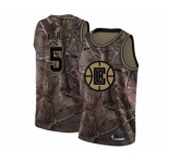 Women's Nike Los Angeles Clippers #5 Montrezl Harrell Swingman Camo Realtree Collection NBA Jersey