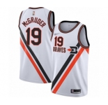 Youth Los Angeles Clippers #19 Rodney McGruder Swingman White Hardwood Classics Finished Basketball Jersey