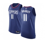 Youth Nike Los Angeles Clippers #11 Avery Bradley Authentic Blue Road NBA Jersey - Icon Edition