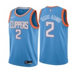 Youth Nike Los Angeles Clippers #2 Shai Gilgeous-Alexander Swingman Blue NBA Jersey - City Edition
