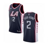 Youth Nike Los Angeles Clippers #2 Shai Gilgeous-Alexander Swingman Navy Blue NBA Jersey - City Edition