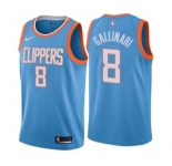 Youth Nike Los Angeles Clippers #8 Danilo Gallinari Swingman Blue NBA Jersey - City Edition