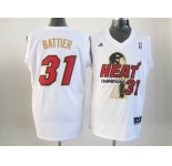 nba miami heat #31 battier white[2012 champions-1]