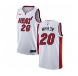 Women's Nike Miami Heat #20 Justise Winslow Swingman NBA Jersey - Association Edition