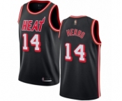 Youth Miami Heat #14 Tyler Herro Authentic Black Fashion Hardwood Classics Basketball Jersey