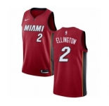 Youth Nike Miami Heat #2 Wayne Ellington Swingman Red NBA Jersey Statement Edition
